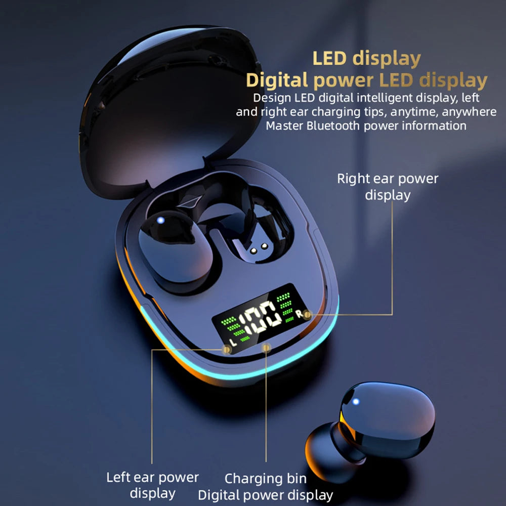 G9S Bluetooth Earphone with Battery Display