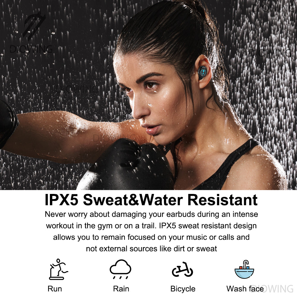 Action daily - Wireless earphones with Battery display