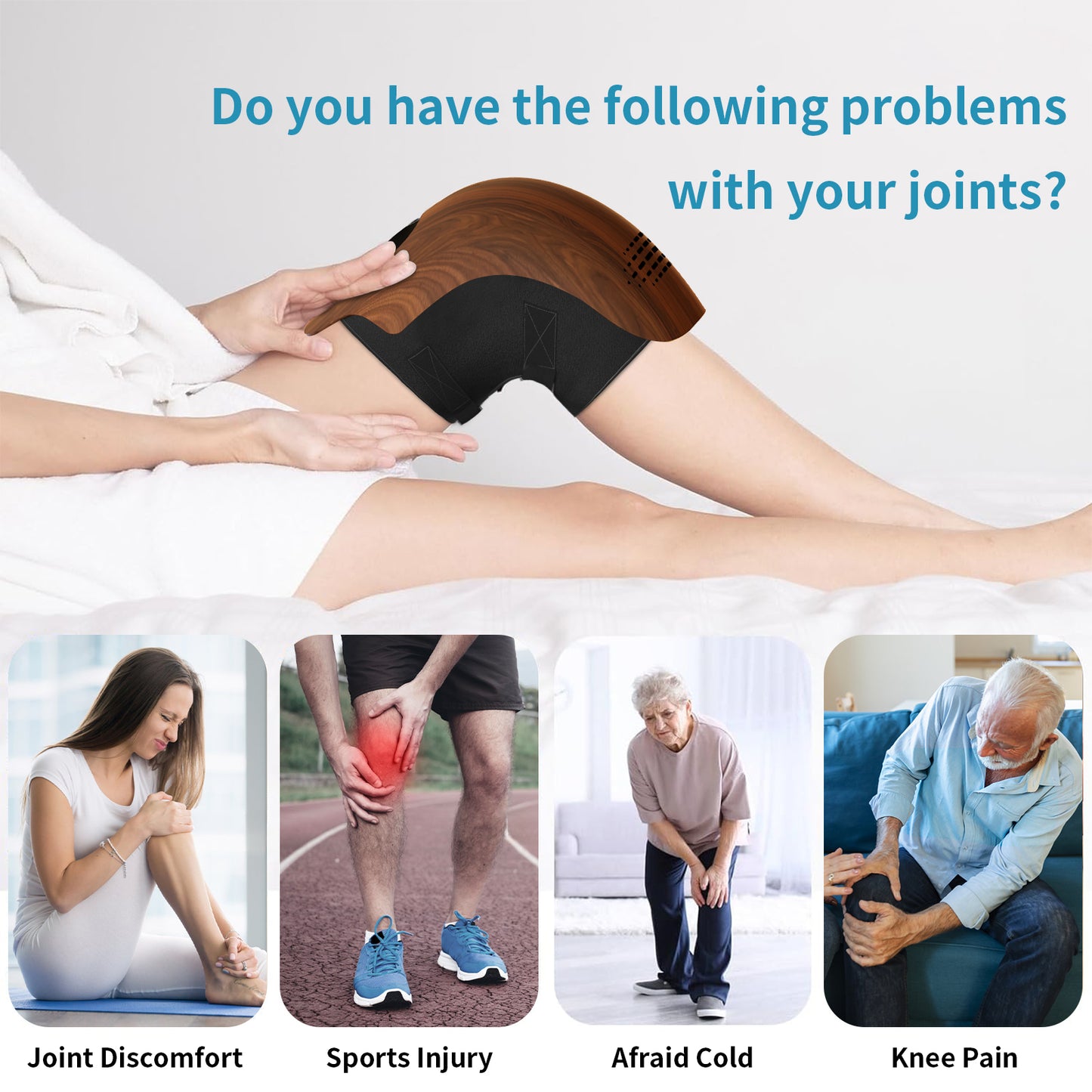 Intelligent Heating Knee Massager